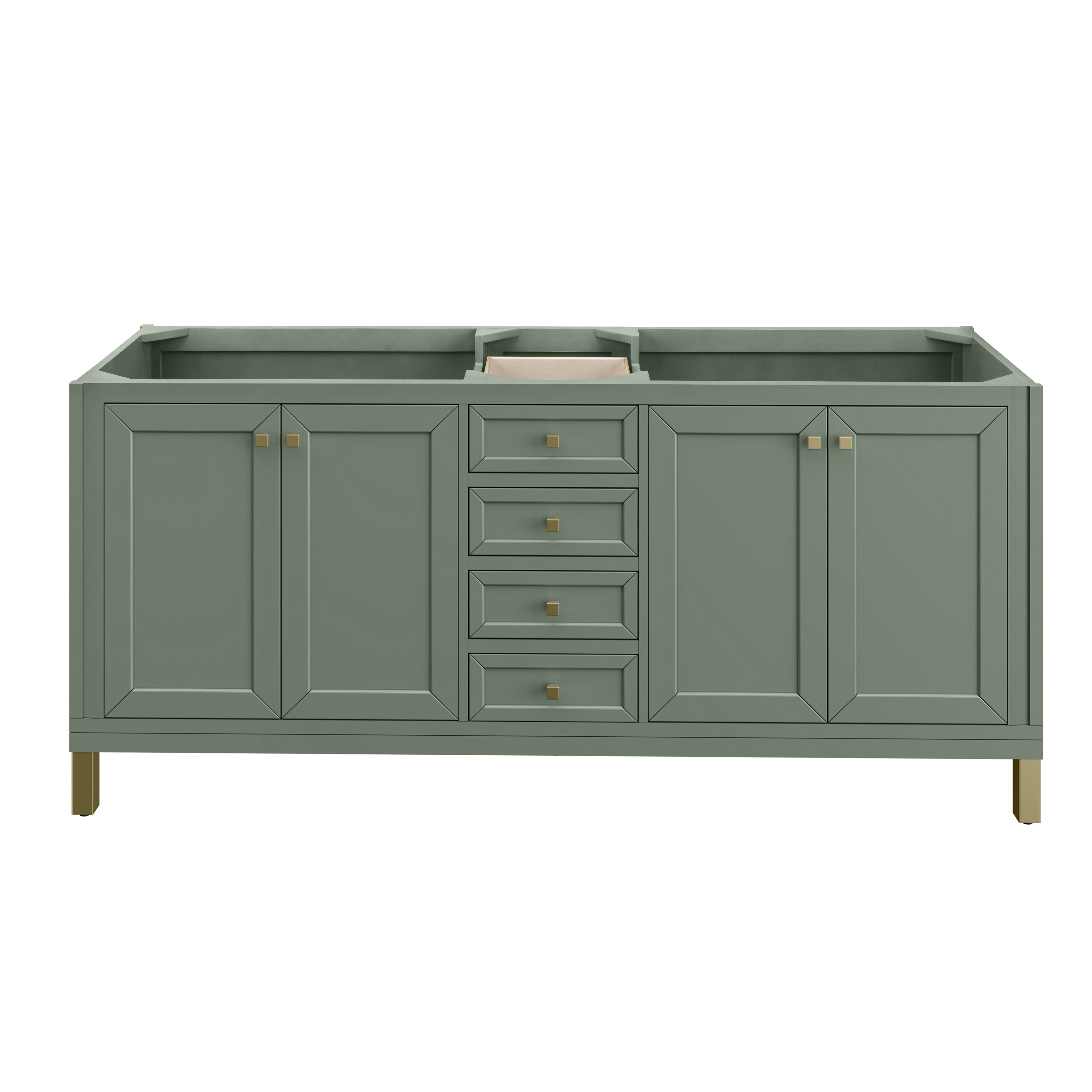 Smokey Celadon / Victorian Silver - 3 Faucet Holes