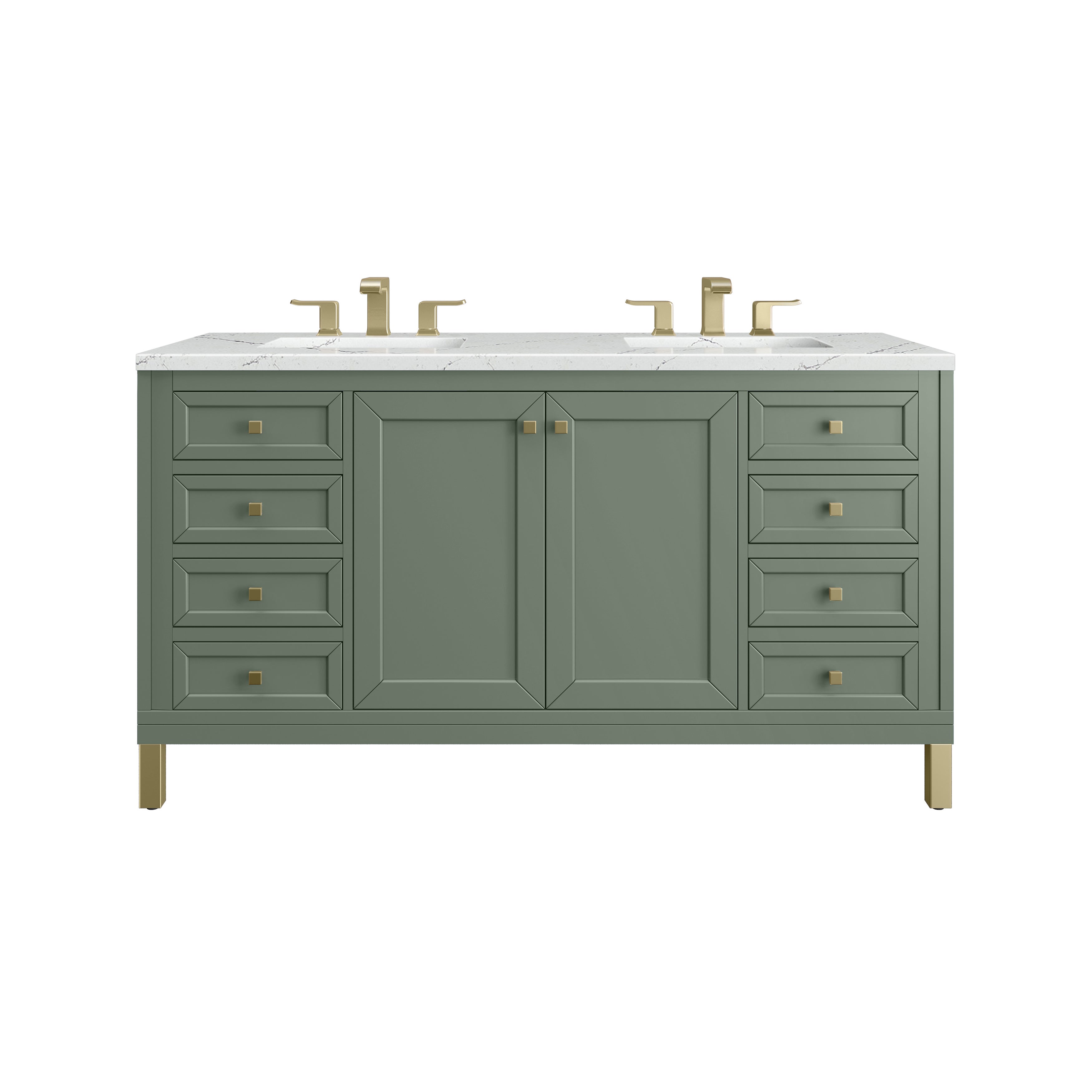 Smokey Celadon / Ethereal Noctis - 3 Faucet Holes