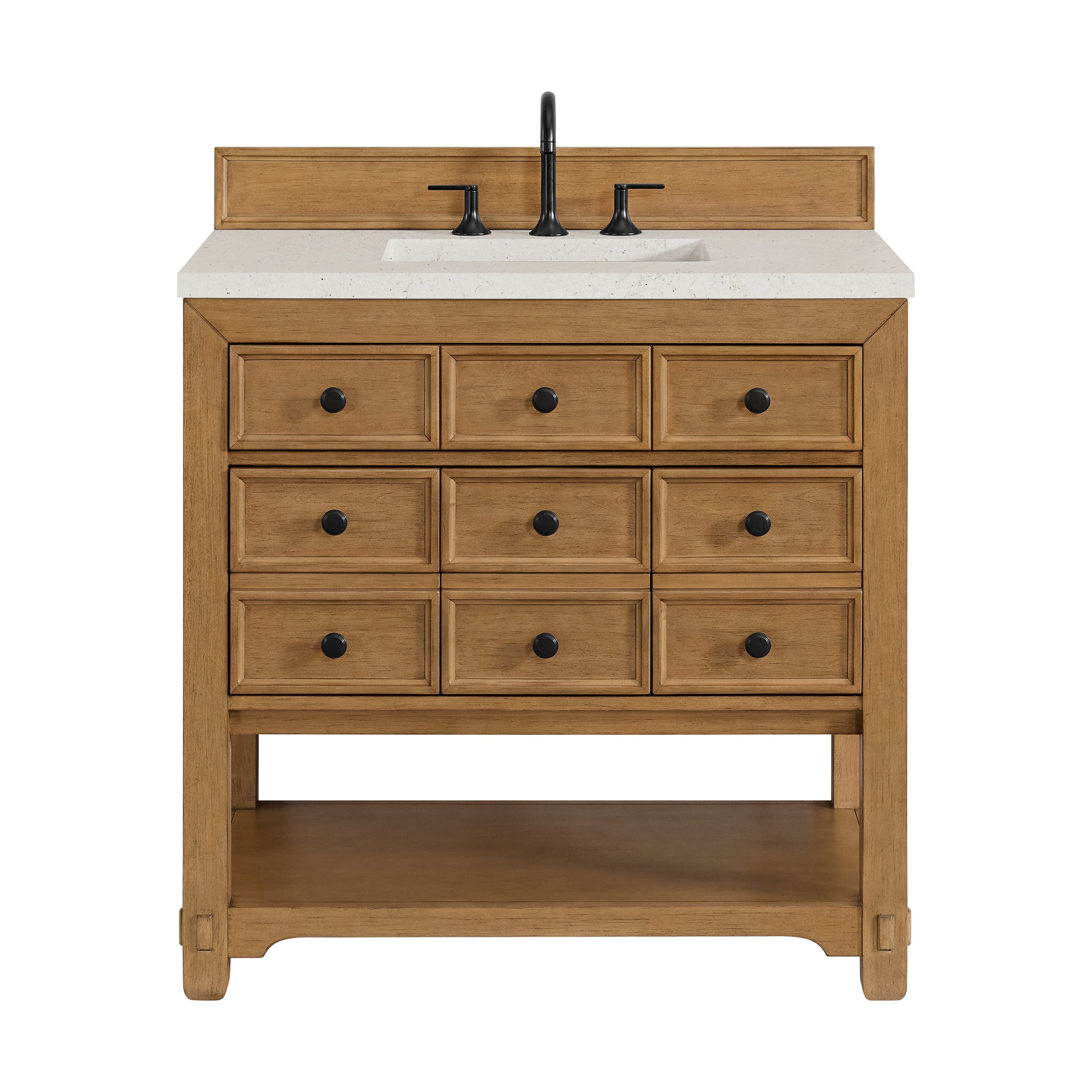 Light Natural Oak / Lime Delight - 3 Faucet Holes