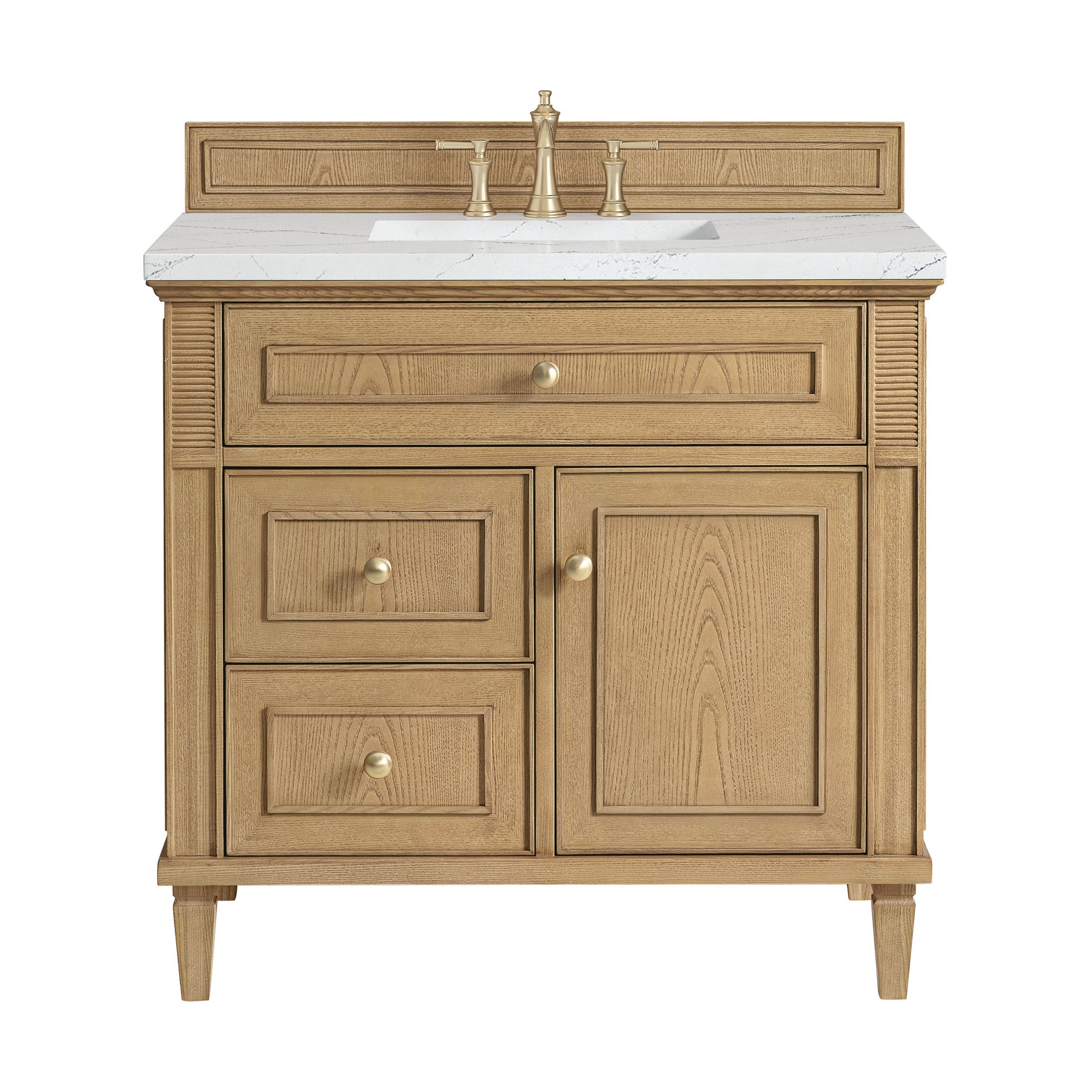 Light Natural Oak / Ethereal Noctis - 3 Faucet Holes