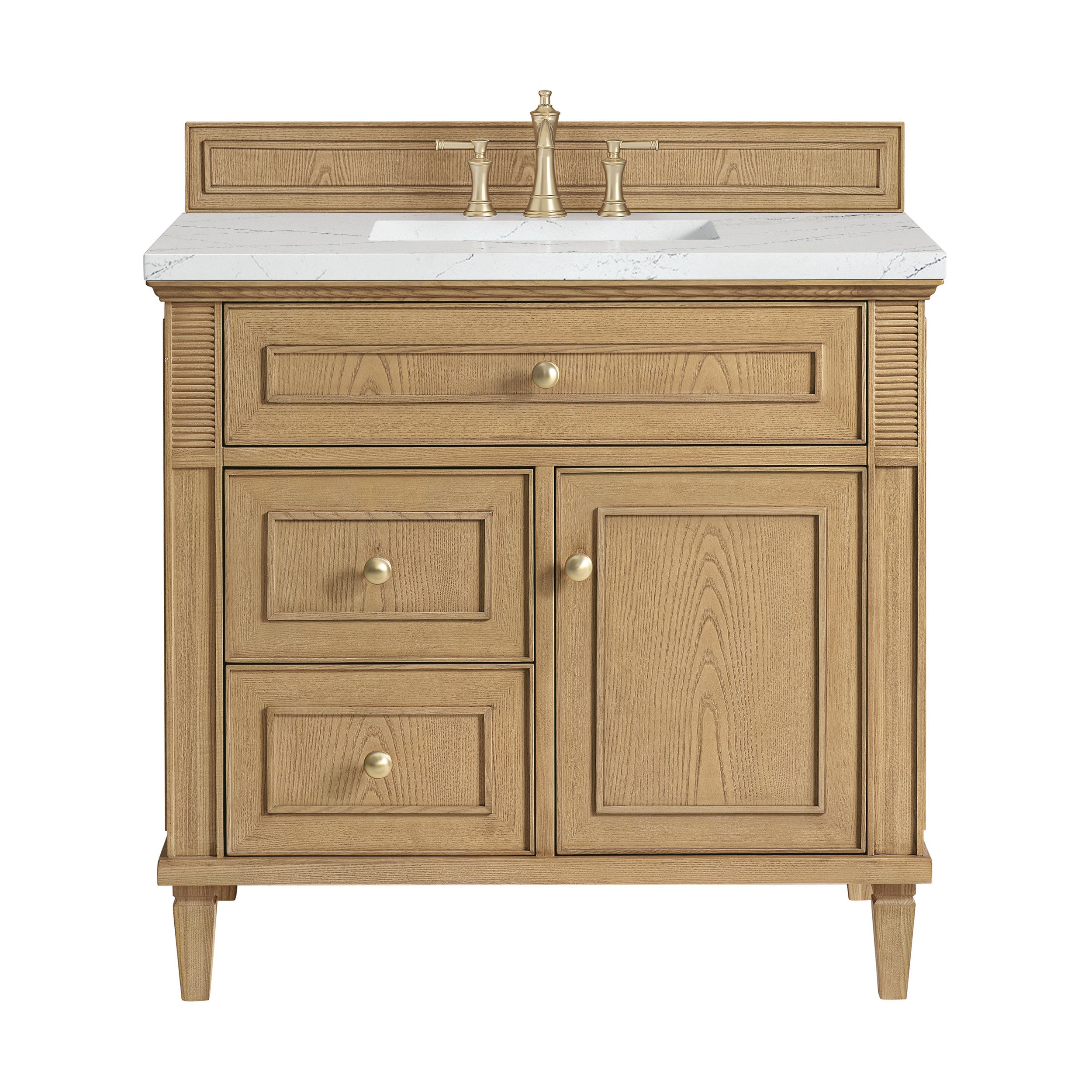 Light Natural Oak / Ethereal Noctis - 3 Faucet Holes