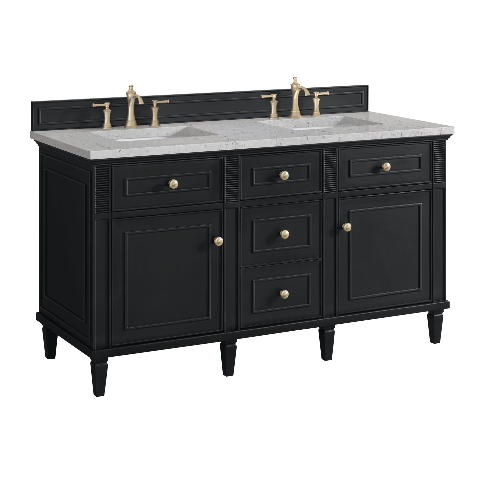 Black Onyx / Eternal Jasmine Pearl - 3 Faucet Holes