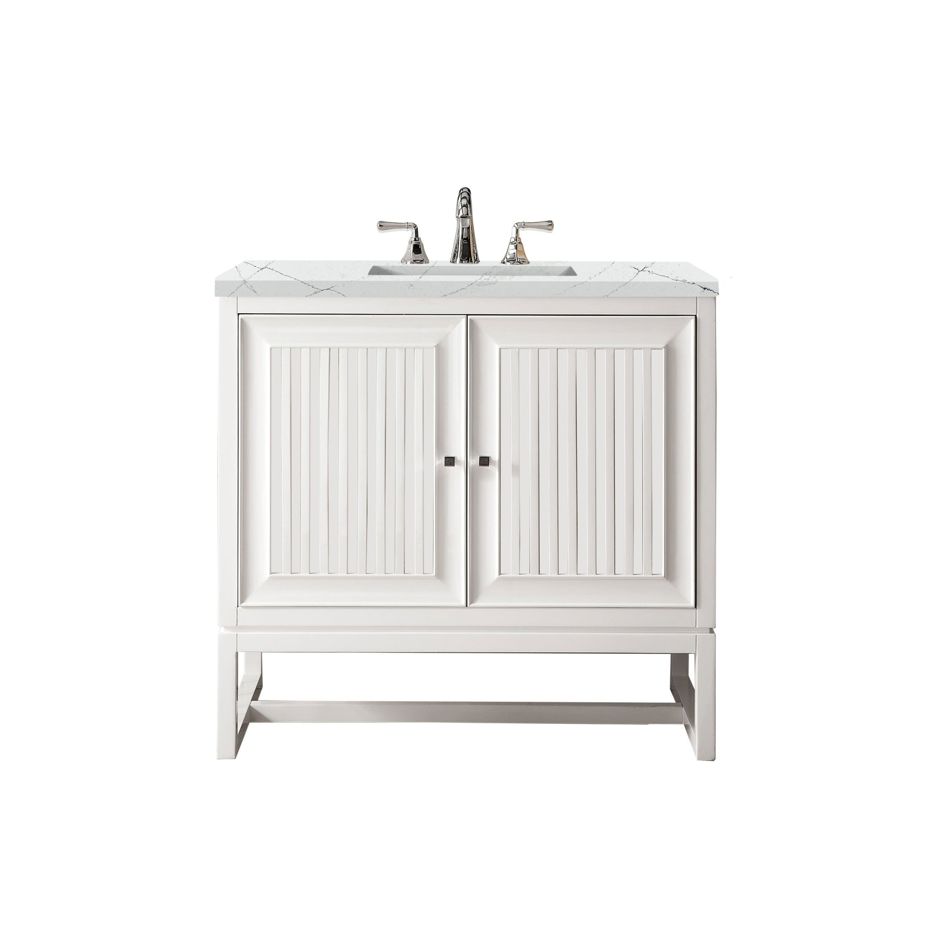 Glossy White / Ethereal Noctis - 3 Faucet Holes