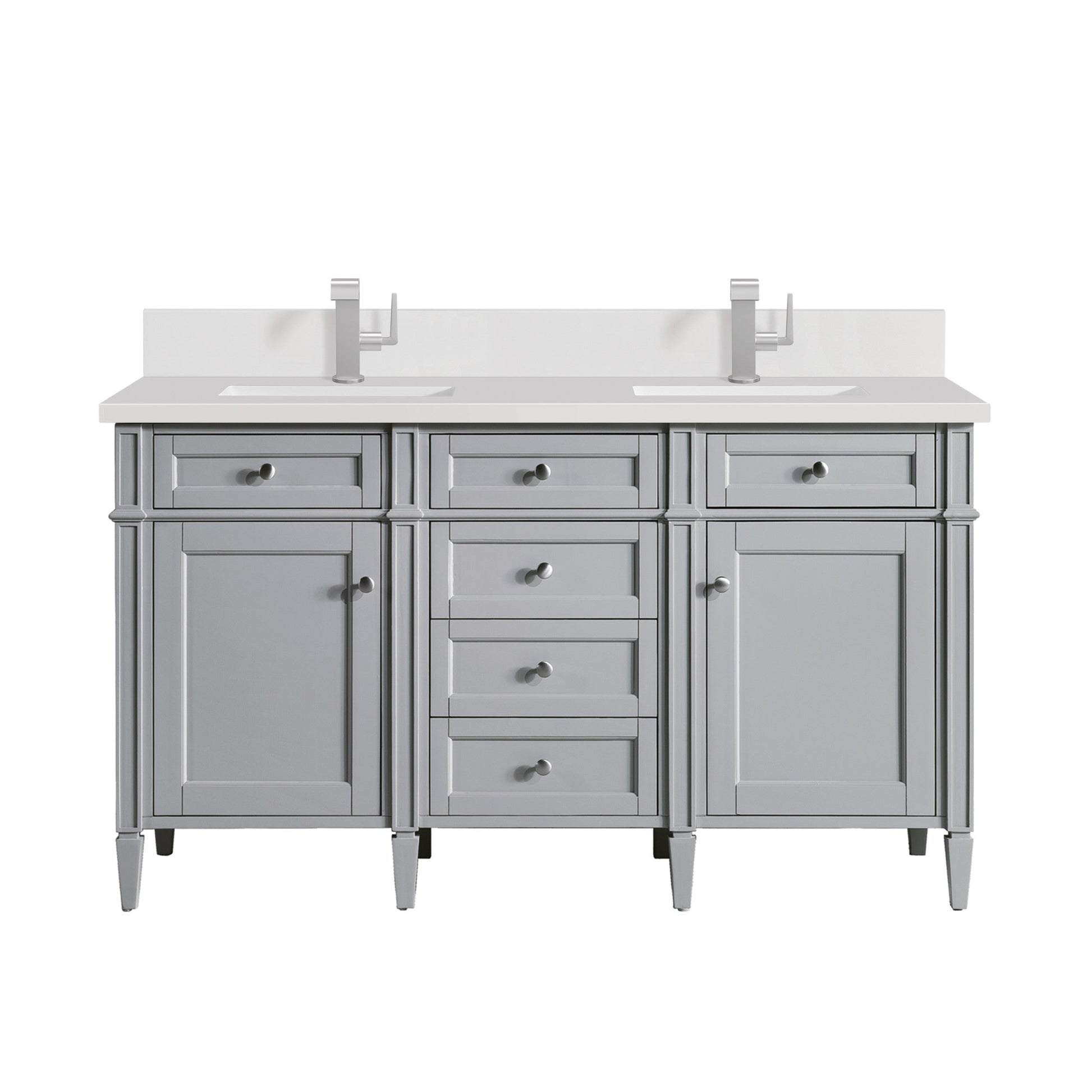 Urban Gray / White Zeus - 1 Faucet Hole