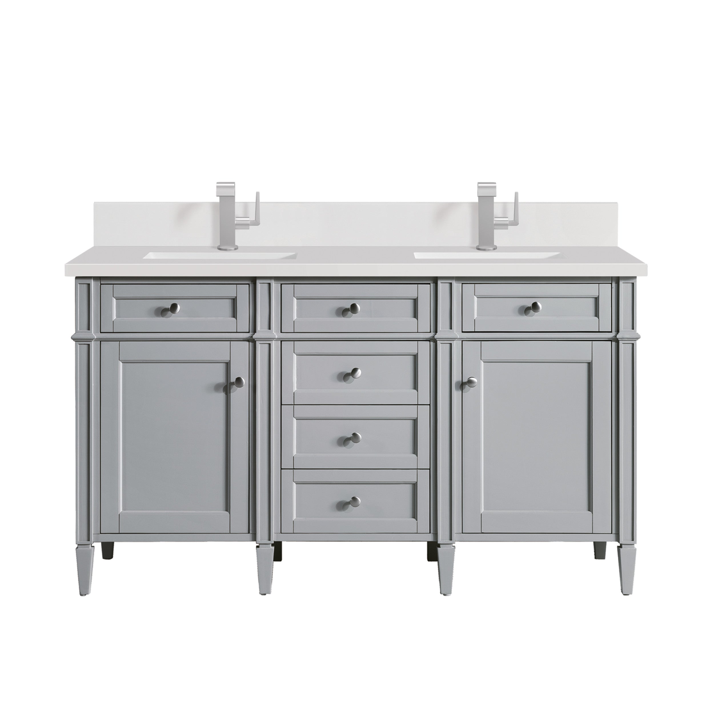 Urban Gray / White Zeus - 1 Faucet Hole
