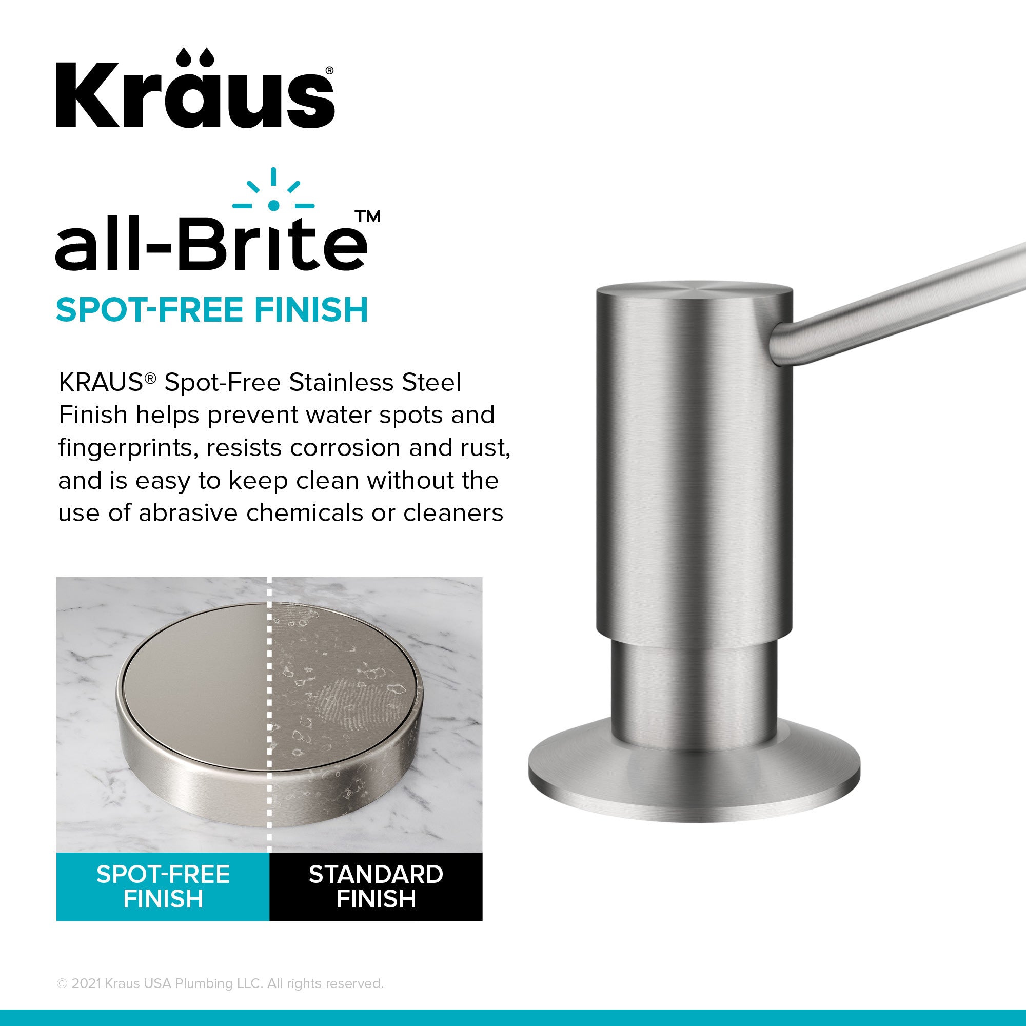 Spot Free Stainless Steel