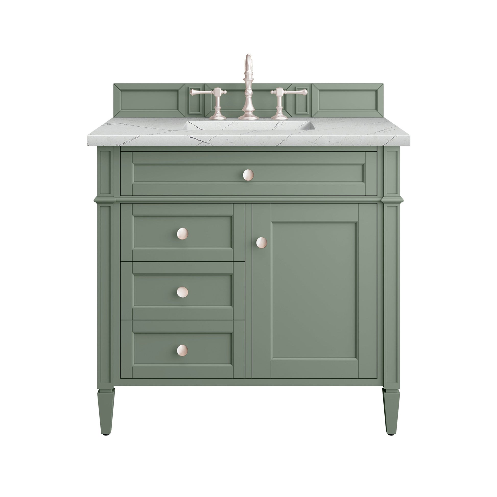 Smokey Celadon / Ethereal Noctis - 3 Faucet Holes