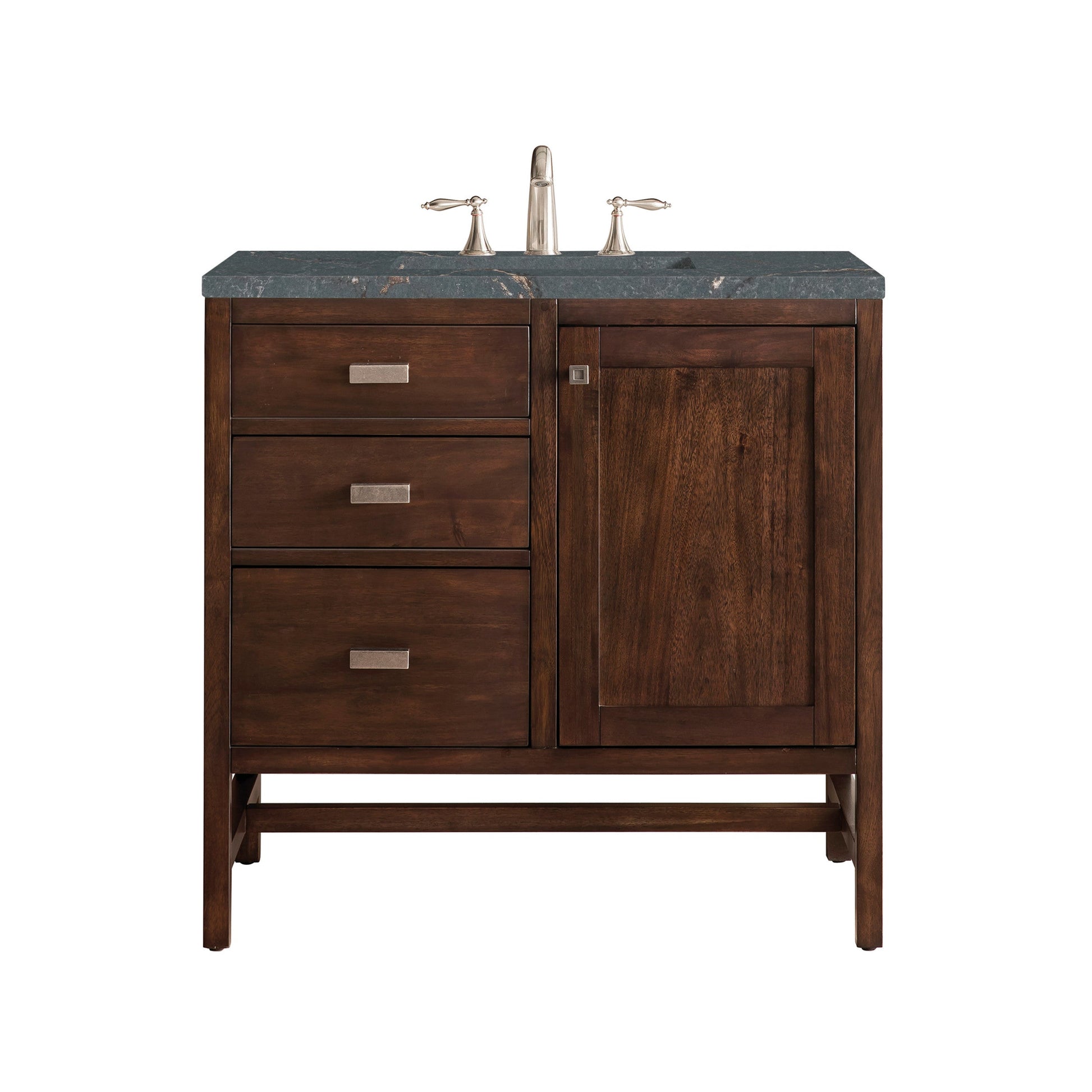 Mid-Century Acacia / Parisien Bleu - 3 Faucet Holes