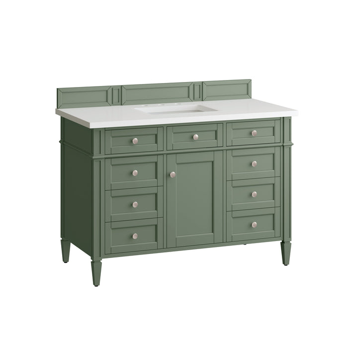 Smokey Celadon / White Zeus - 3 Faucet Holes