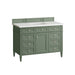 Smokey Celadon / White Zeus - 3 Faucet Holes