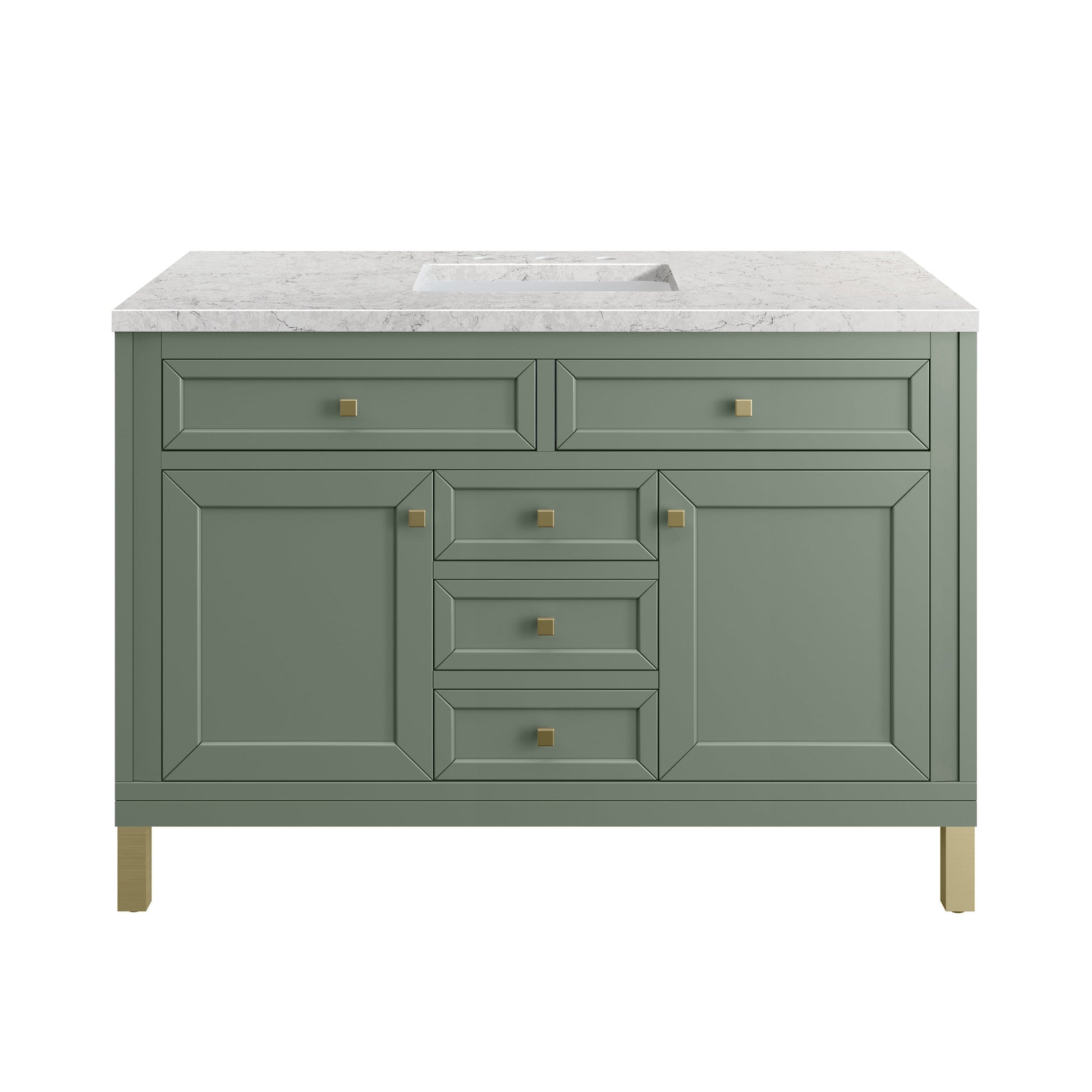 Smokey Celadon / Eternal Jasmine Pearl - 3 Faucet Holes