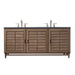 Whitewashed Walnut / Charcoal Soapstone - 3 Faucet Holes