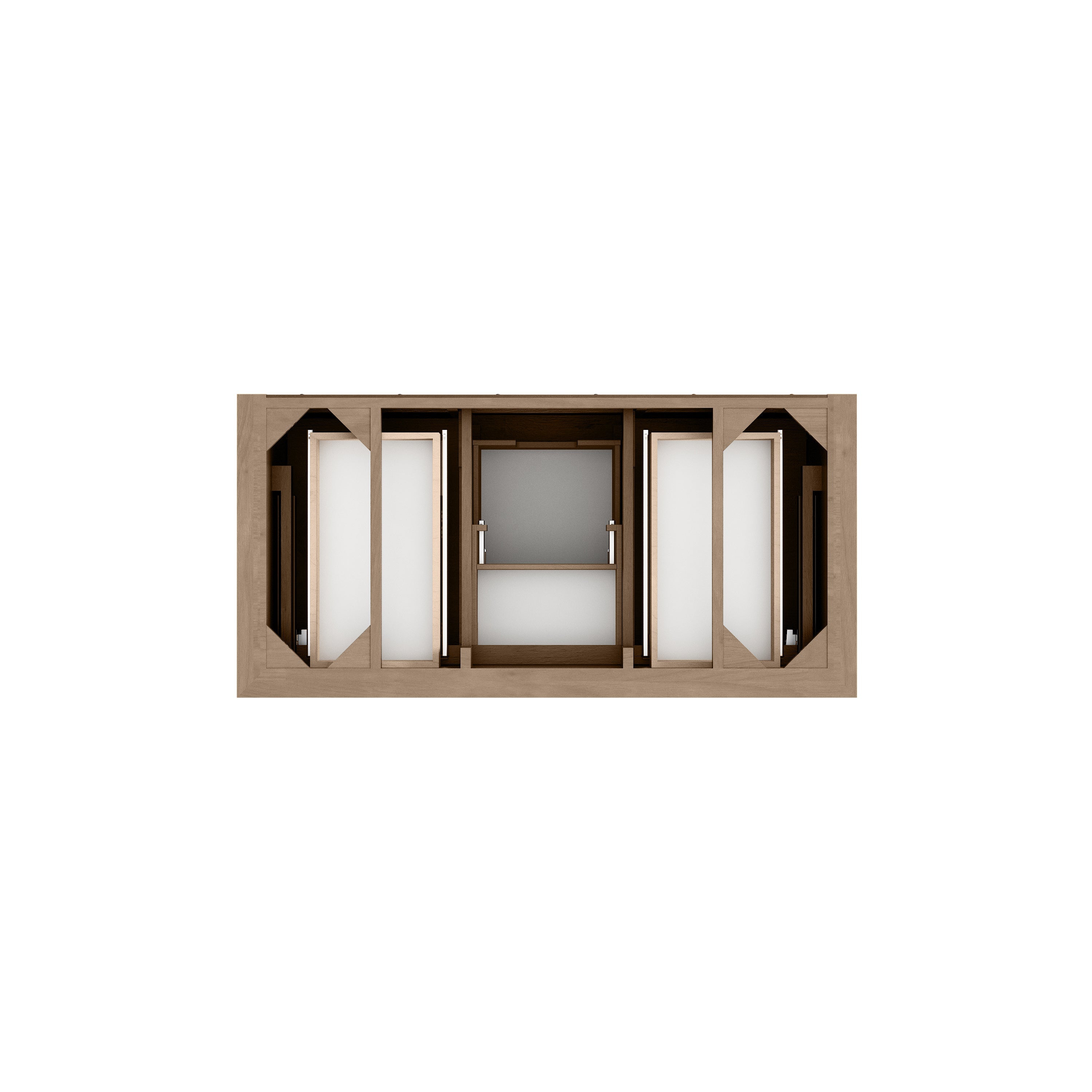 Pecan / No Countertop
