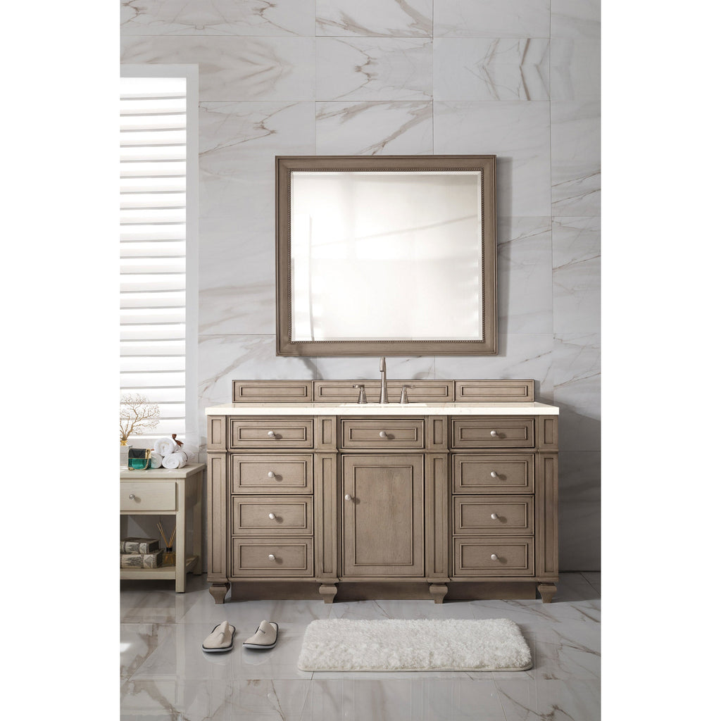 Whitewashed Walnut / Eternal Marfil - 3 Faucet Holes