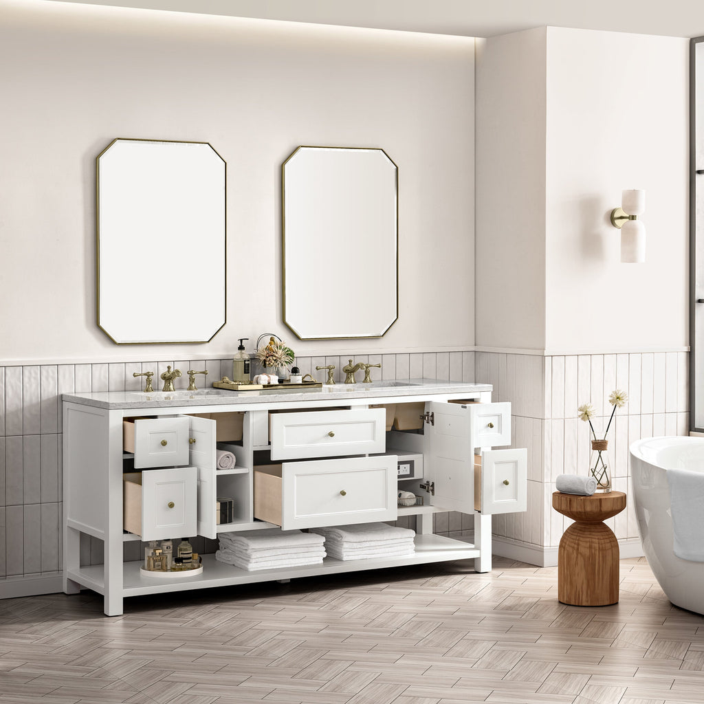 Bright White / No Countertop