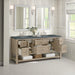 Whitewashed Oak / Parisien Bleu - 3 Faucet Holes