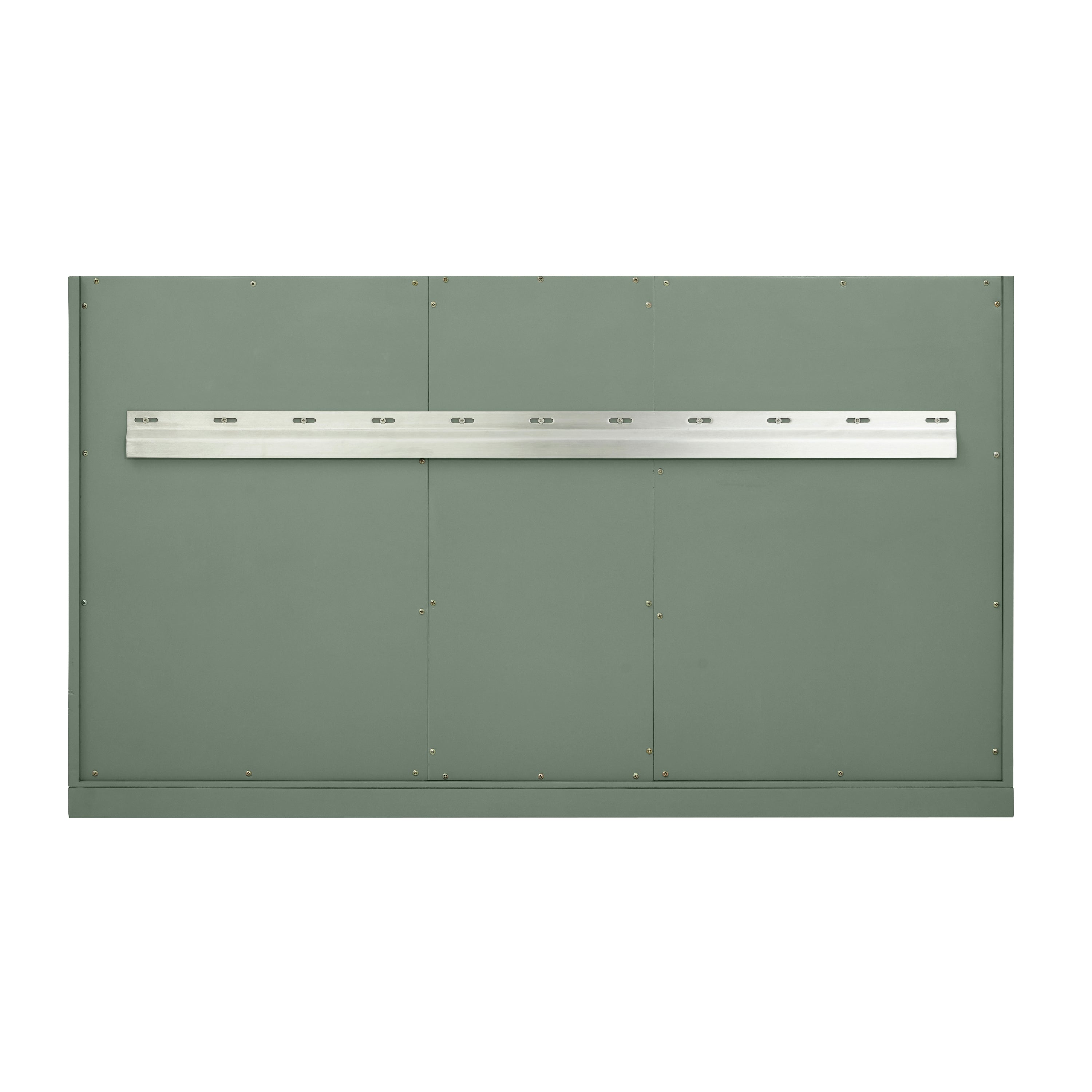 Smokey Celadon / Victorian Silver - 3 Faucet Holes