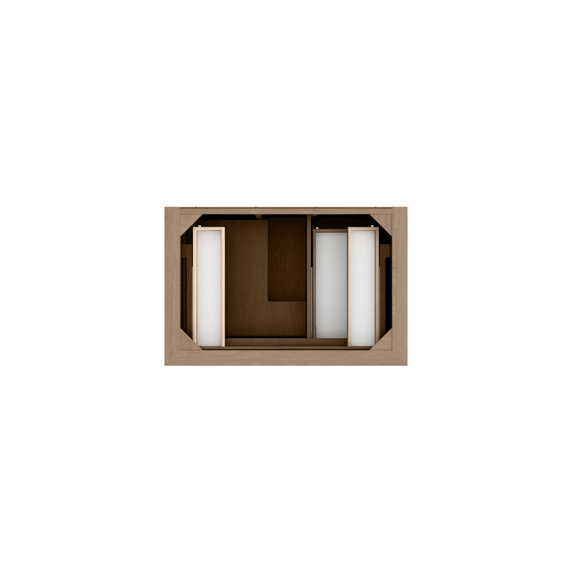 Pecan / No Countertop