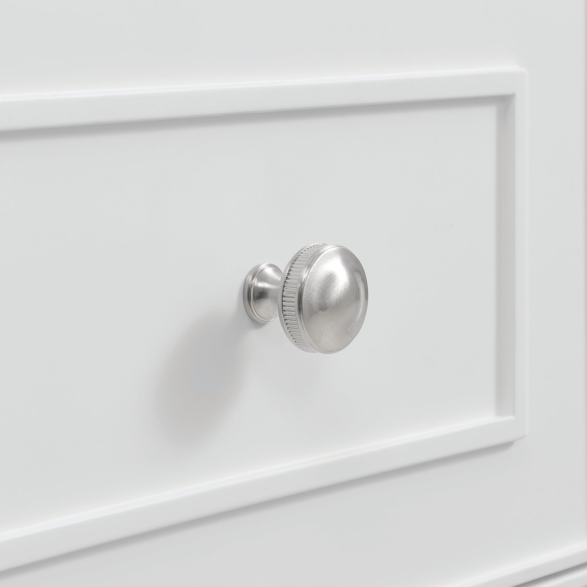 Bright White / Victorian Silver - 3 Faucet Holes