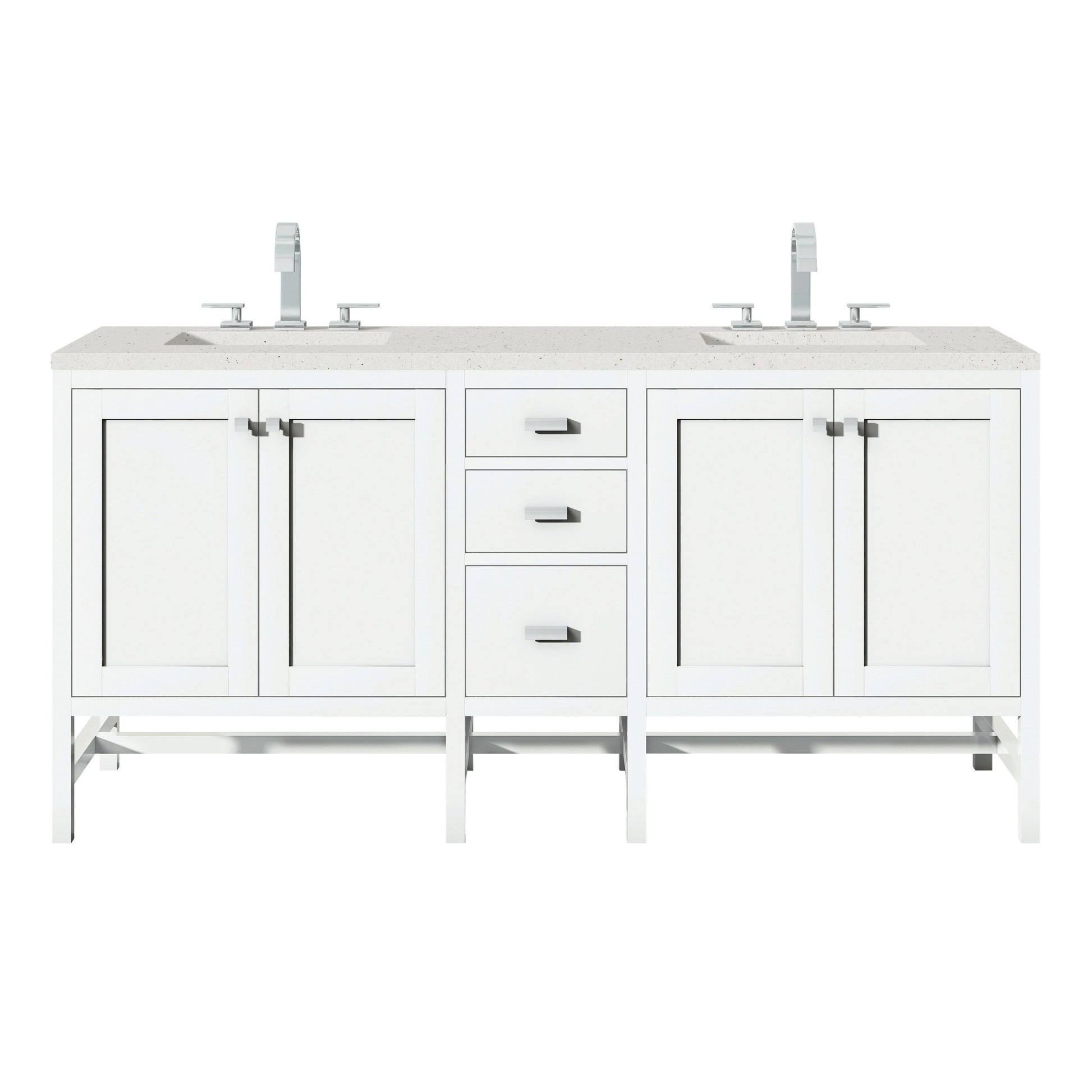 Glossy White / Lime Delight - 3 Faucet Holes