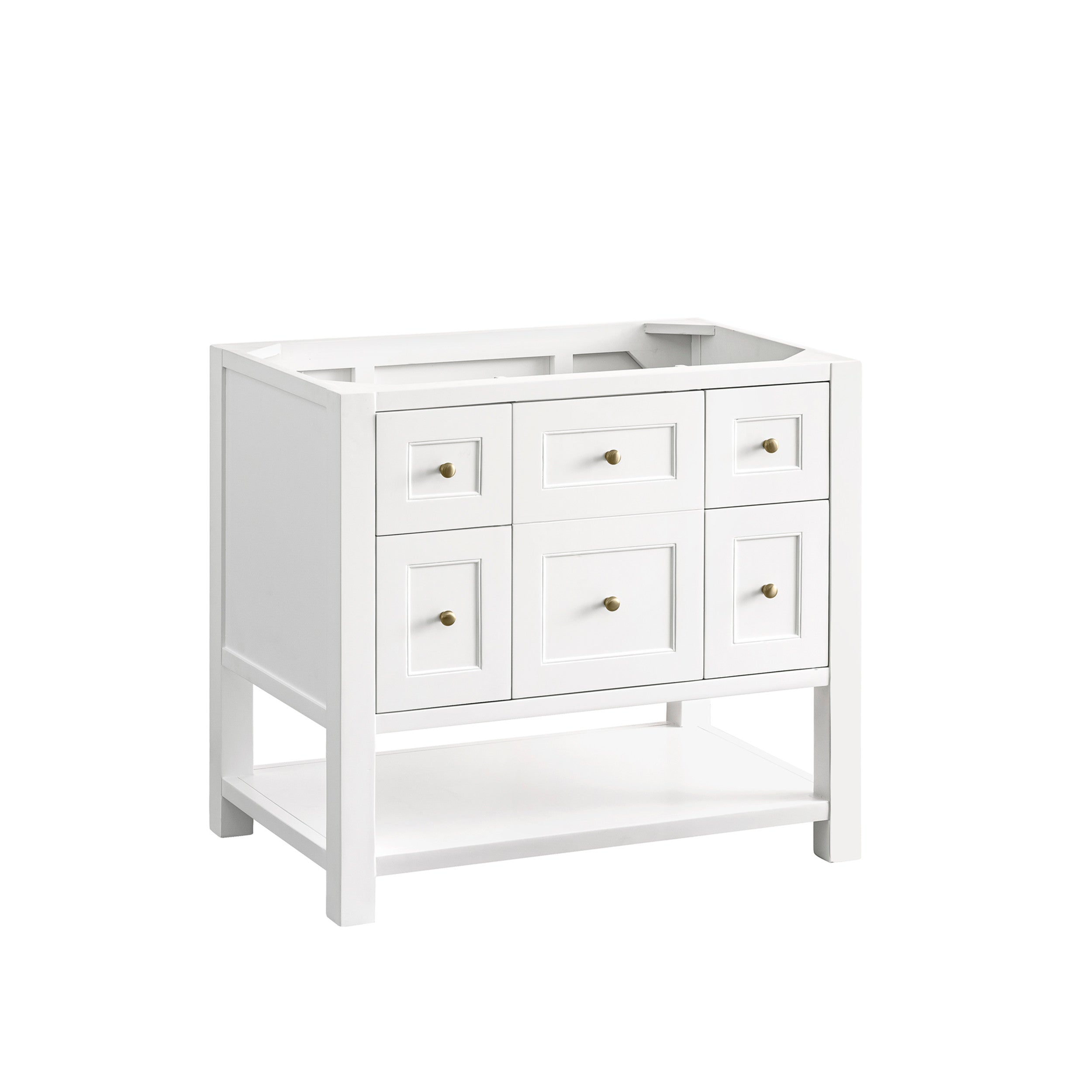 Bright White / No Countertop