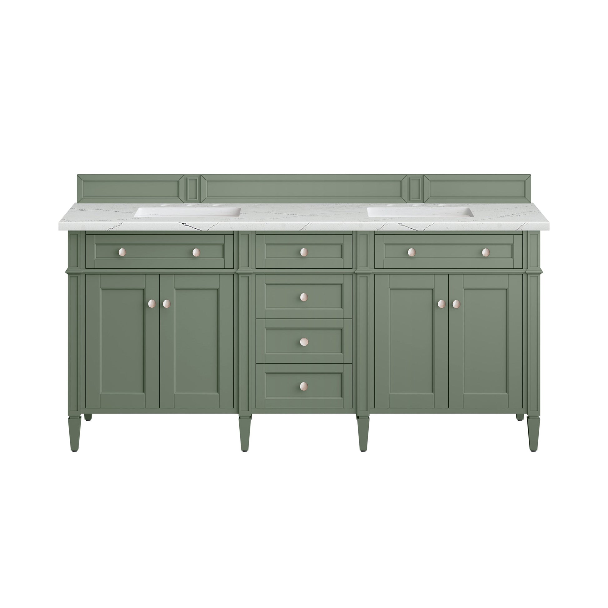 Smokey Celadon / Ethereal Noctis - 3 Faucet Holes