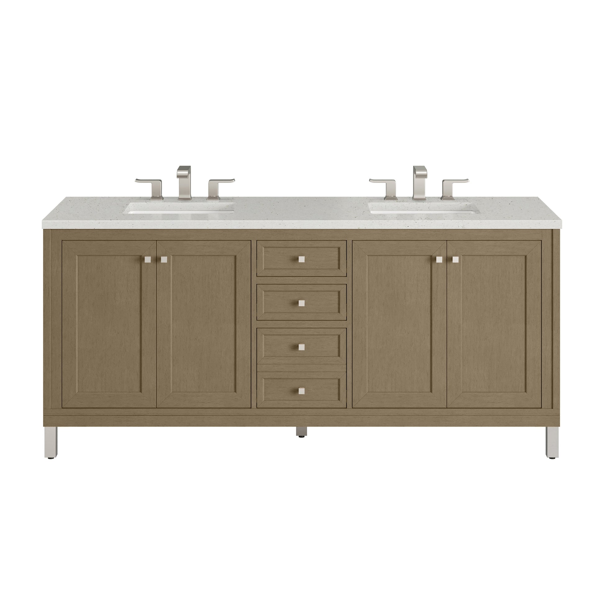 Walnut Whisper / Lime Delight - 3 Faucet Holes