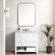 Bright White / No Countertop