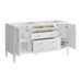 Bright White / White Zeus - 3 Faucet Holes