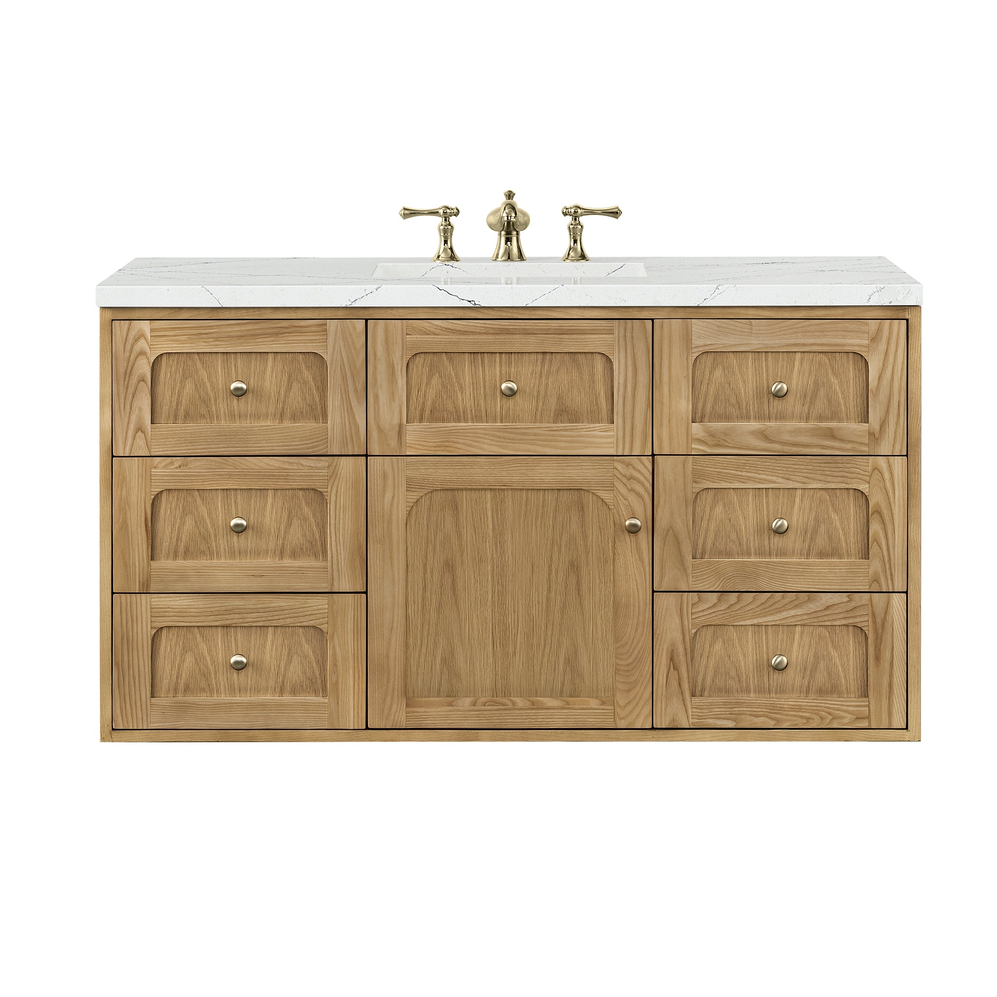 Light Natural Oak / Ethereal Noctis - 3 Faucet Holes