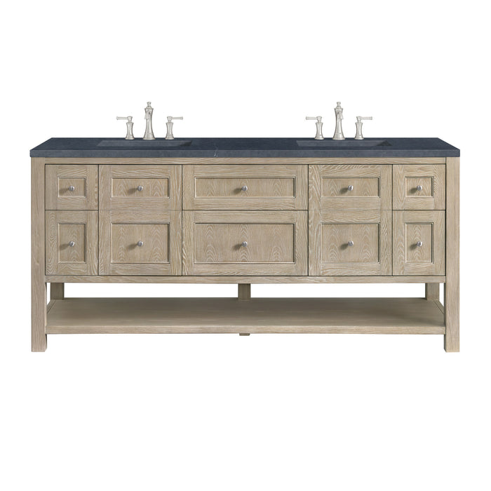 Whitewashed Oak / Charcoal Soapstone - 3 Faucet Holes