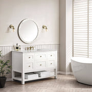 Bright White / Eternal Jasmine Pearl - 3 Faucet Holes