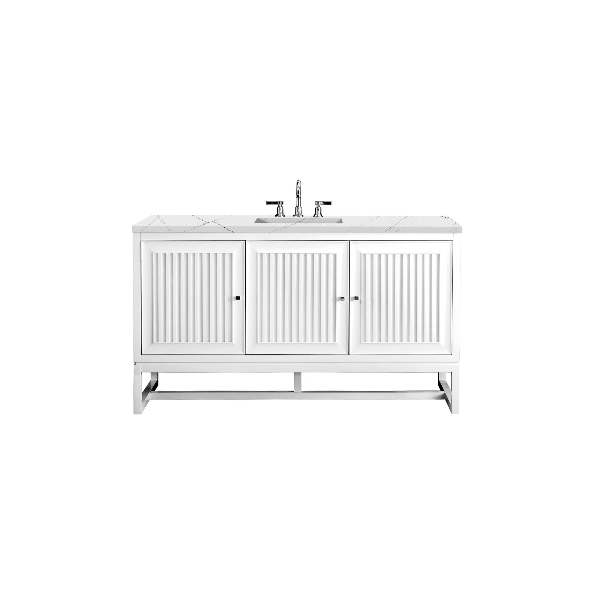 Glossy White / Ethereal Noctis - 3 Faucet Holes