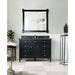 Black Onyx / Charcoal Soapstone - 3 Faucet Holes