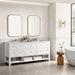 Bright White / Carrara White - 3 Faucet Holes