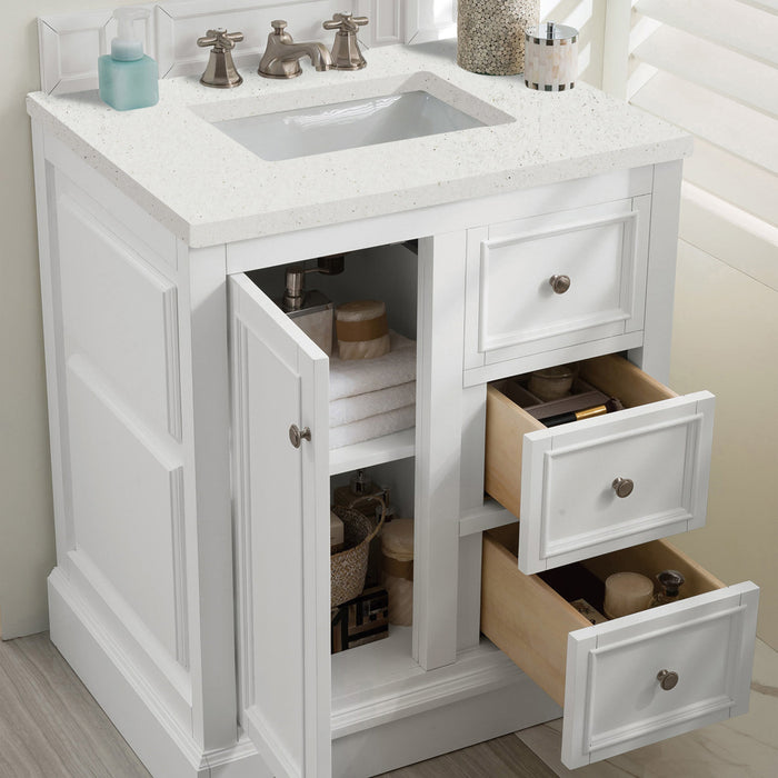 Bright White / Lime Delight - 3 Faucet Holes