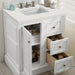 Bright White / Lime Delight - 3 Faucet Holes
