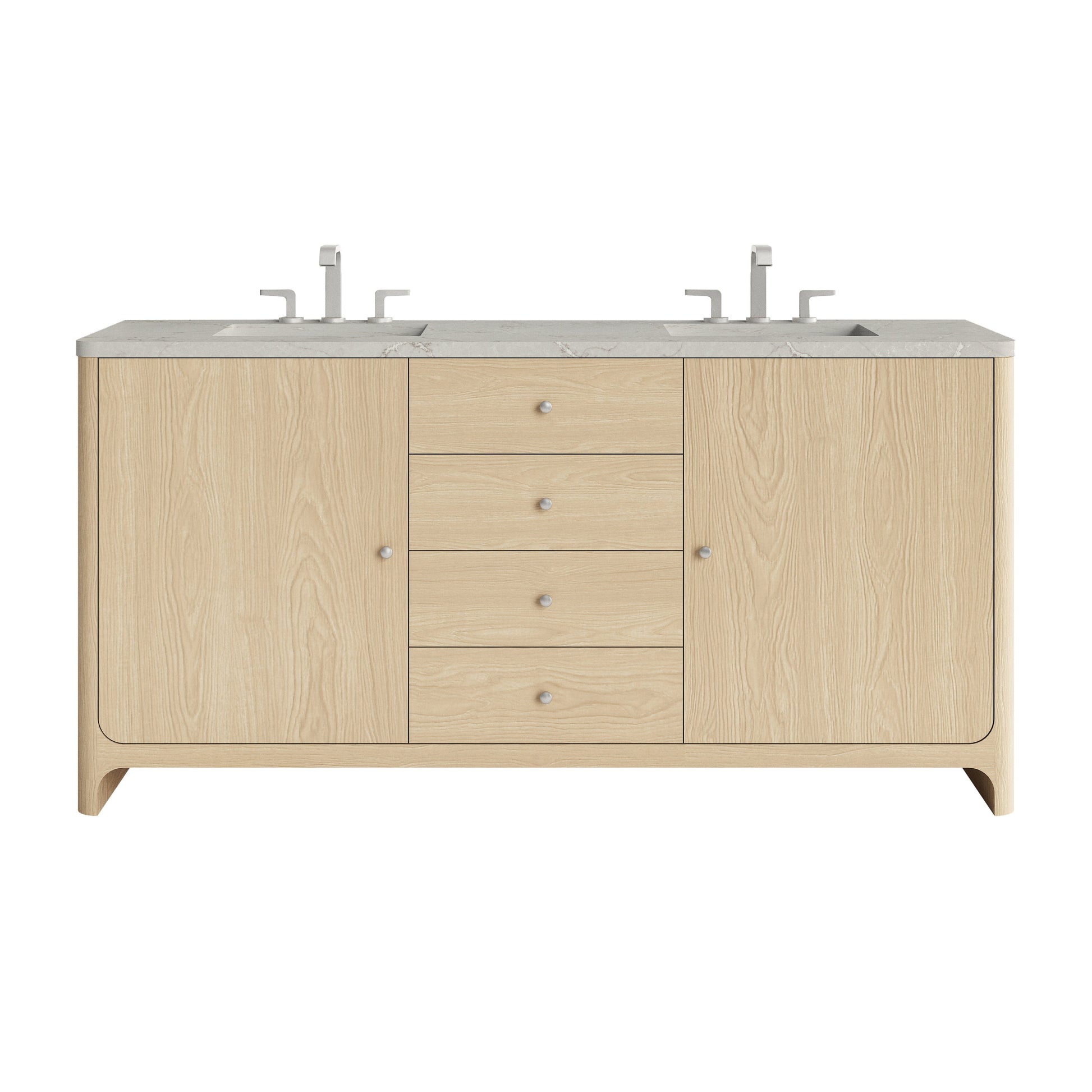 Coastal Driftwood / Victorian Silver - 3 Faucet Holes