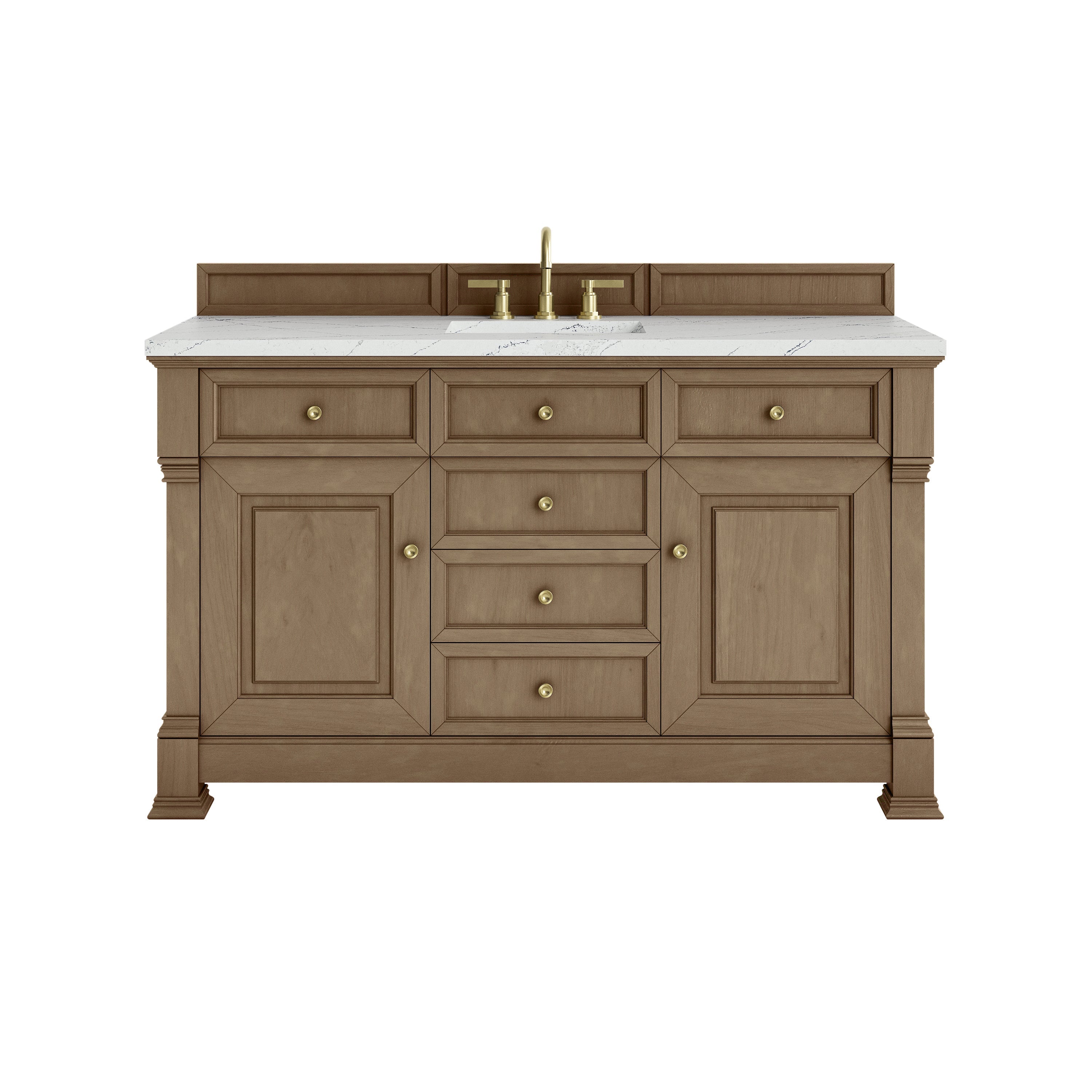 Pecan / Ethereal Noctis - 3 Faucet Holes