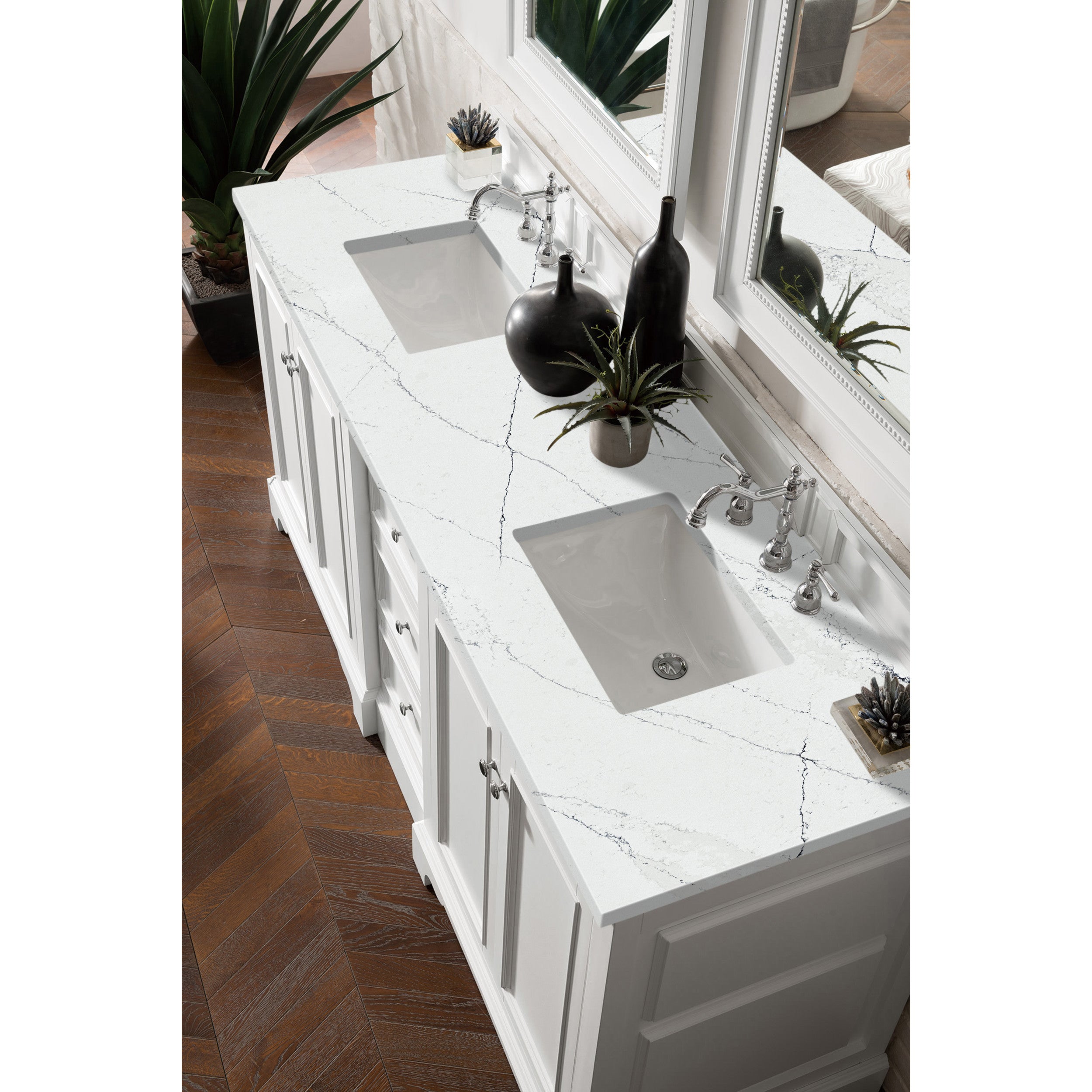 Bright White / Ethereal Noctis - 3 Faucet Holes
