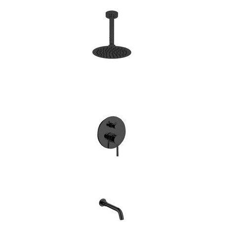 12 inches / Matte Black