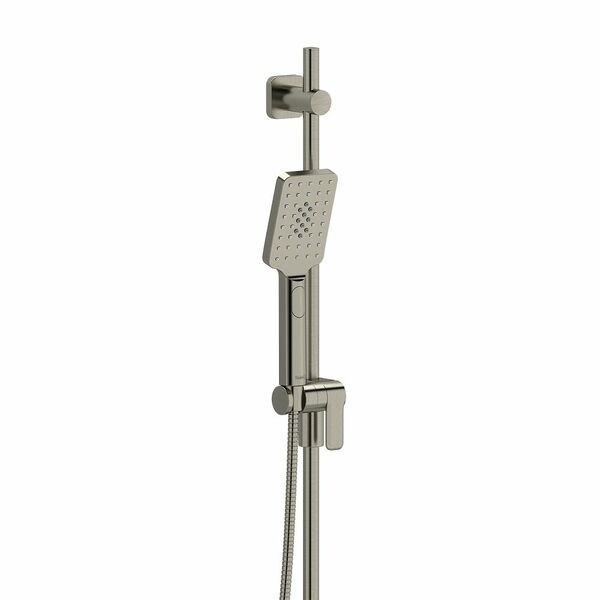Riobel Equinox System with Hand Shower Rail, 4 Body Jets and Shower Head