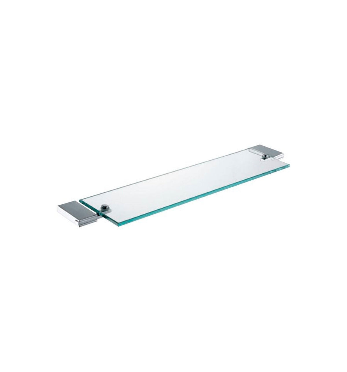 Aqua Piazza Frosted Glass Tumbler Holder