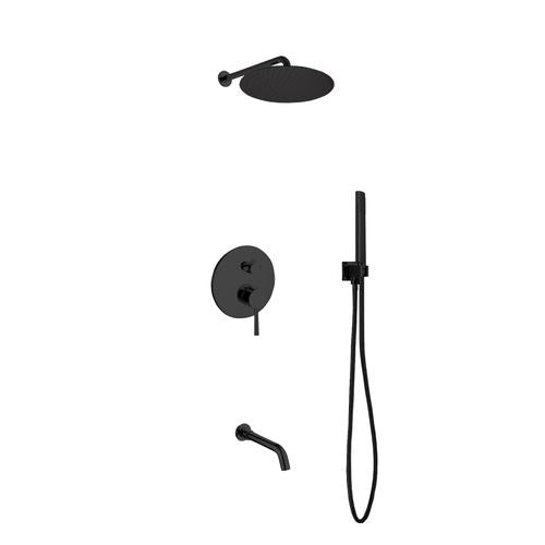 12 inches / Matte Black