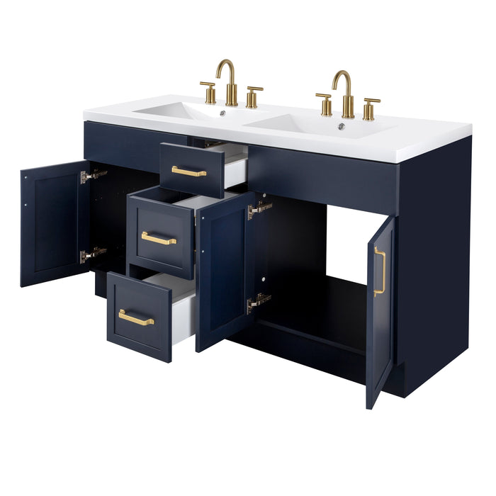 Regal 60" Double Sink Freestanding Bathroom Vanity