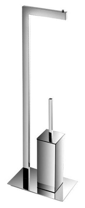 Daniella 28" Tall Freestanding Toilet Paper Holder