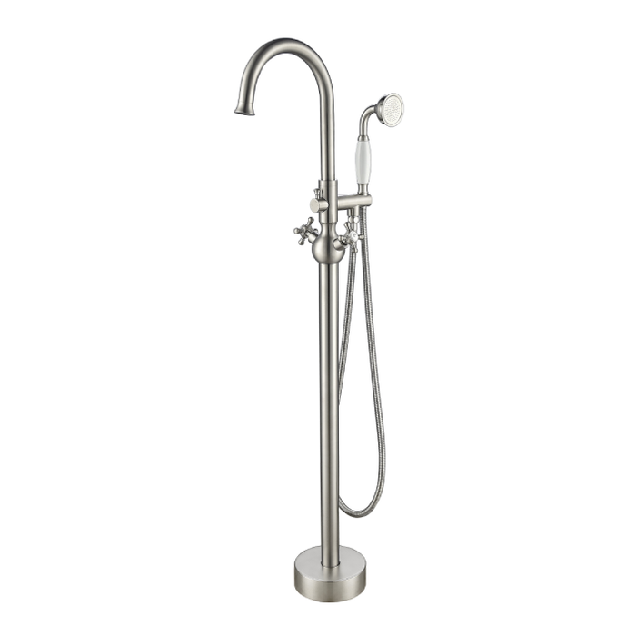 Posh Freestanding Tub Faucet with Handshower