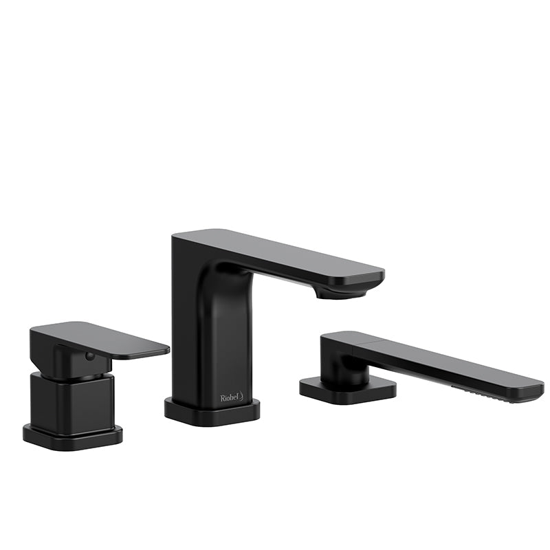 Riobel Equinox 3-Piece Deck-Mount Tub Filler with Hand Shower