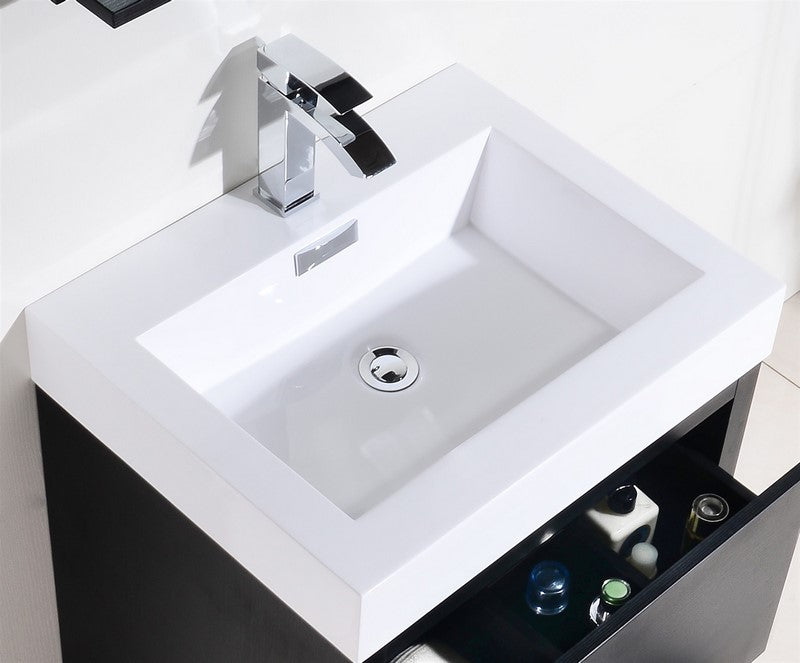 Bliss 24" Freestanding Modern Bathroom Vanity