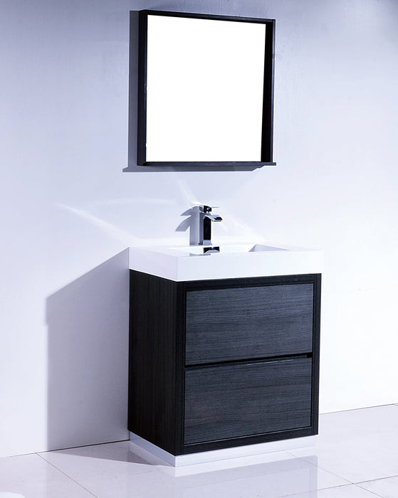 Bliss 30" Freestanding Modern Bathroom Vanity